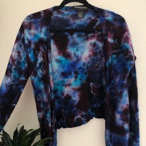 Hand Tie Dyed Cashmere Sweater